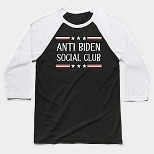 Anti Biden Social Club Baseball T-Shirt